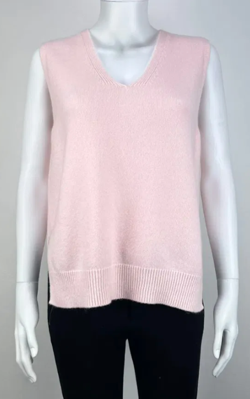 V-Neck Knitted sleeveless tabard One Size 10-16