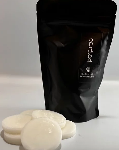 Cariad Welsh Candle Gift Set - Amber & Sandalwood