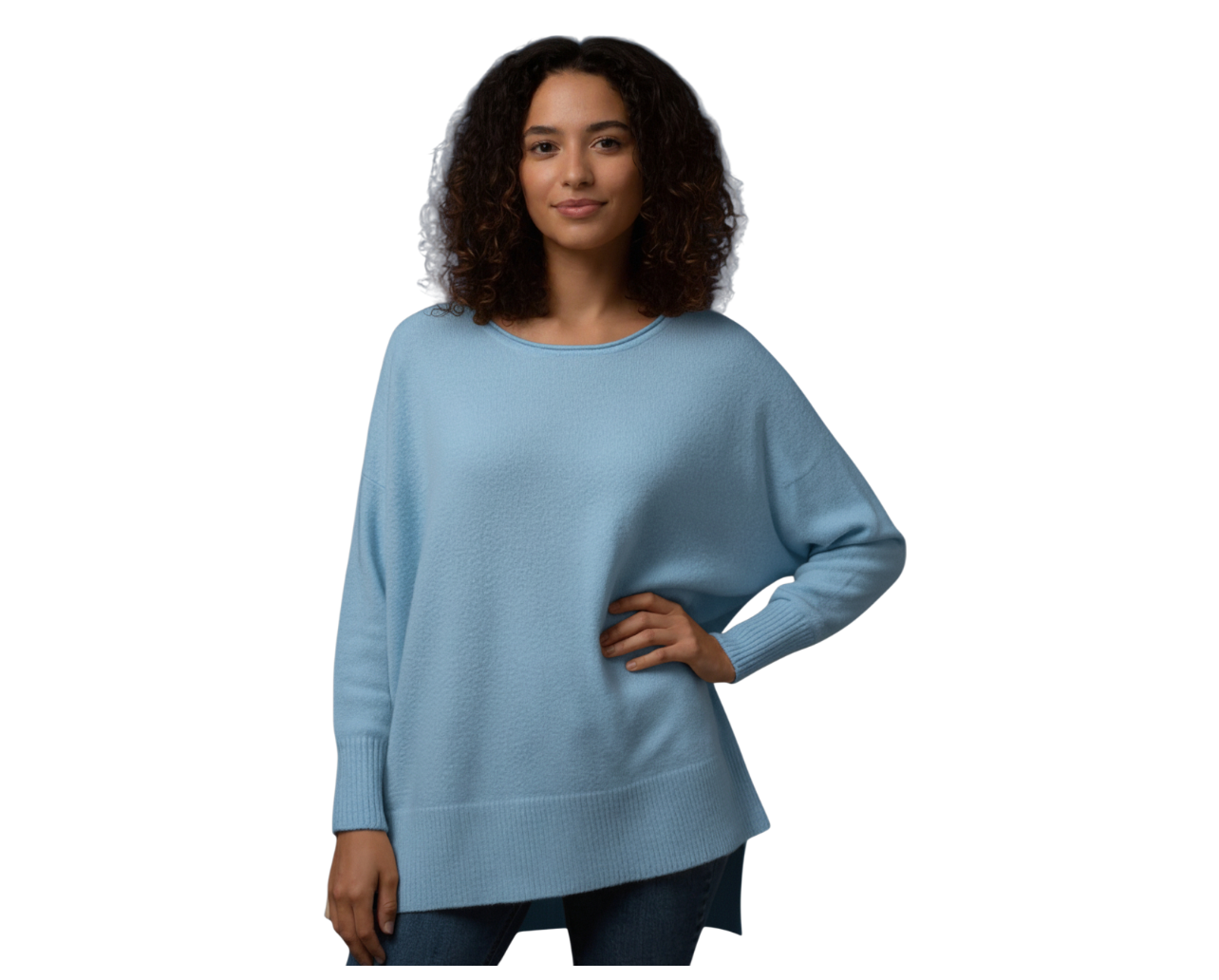 Classic oversized knitted jumper super soft and so easy to wear