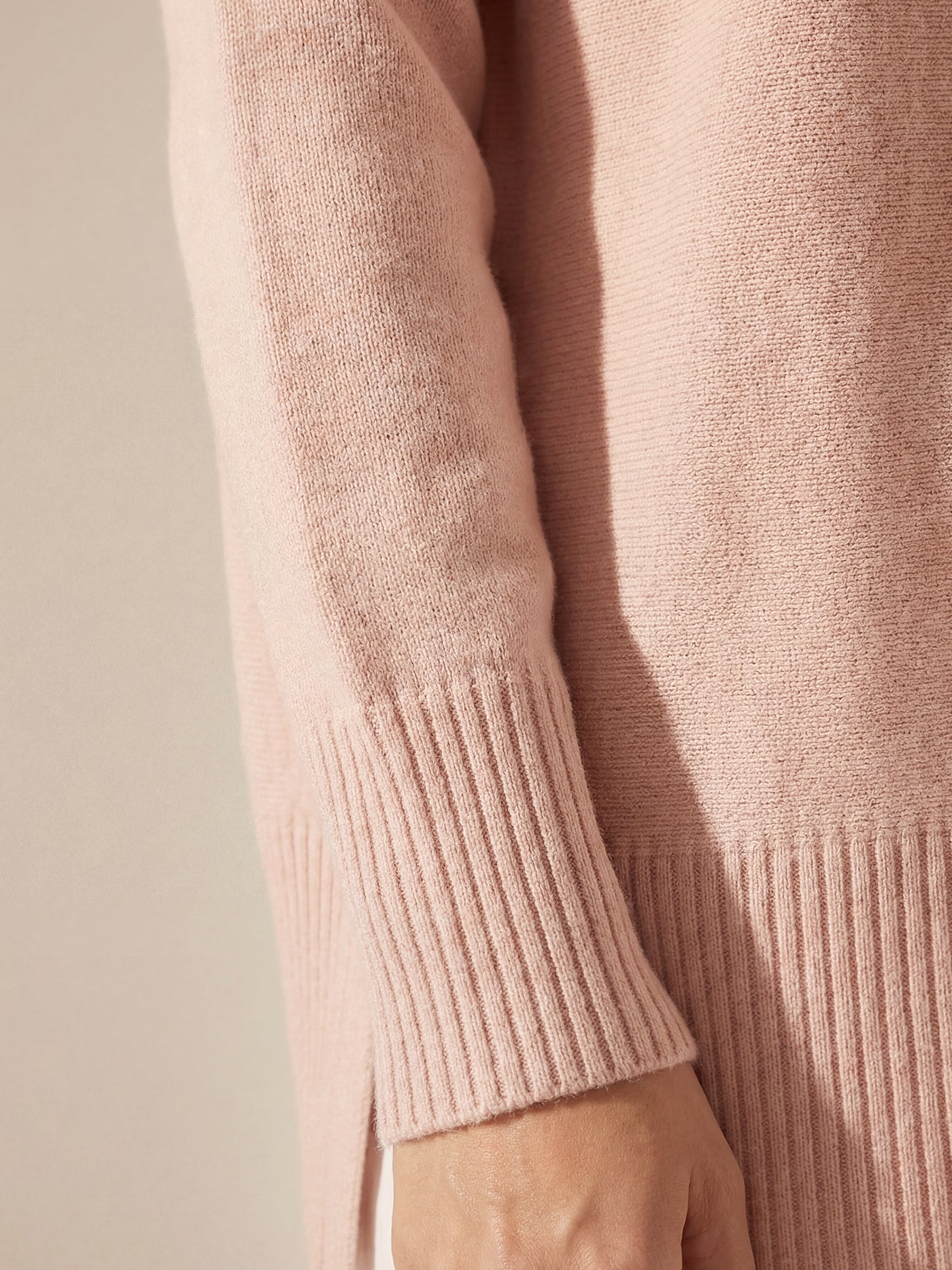 Classic oversized knitted jumper