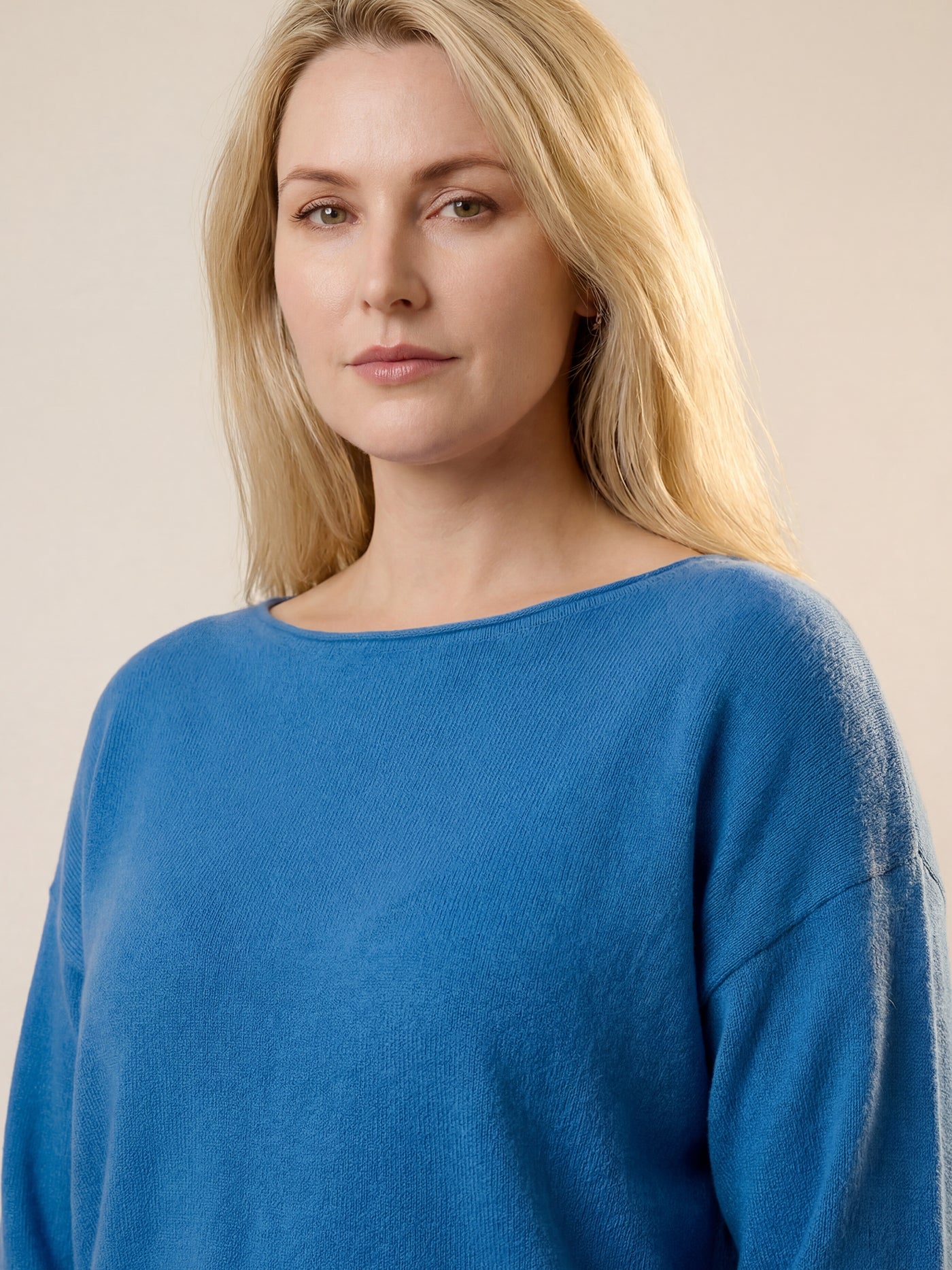 Classic oversized knitted jumper