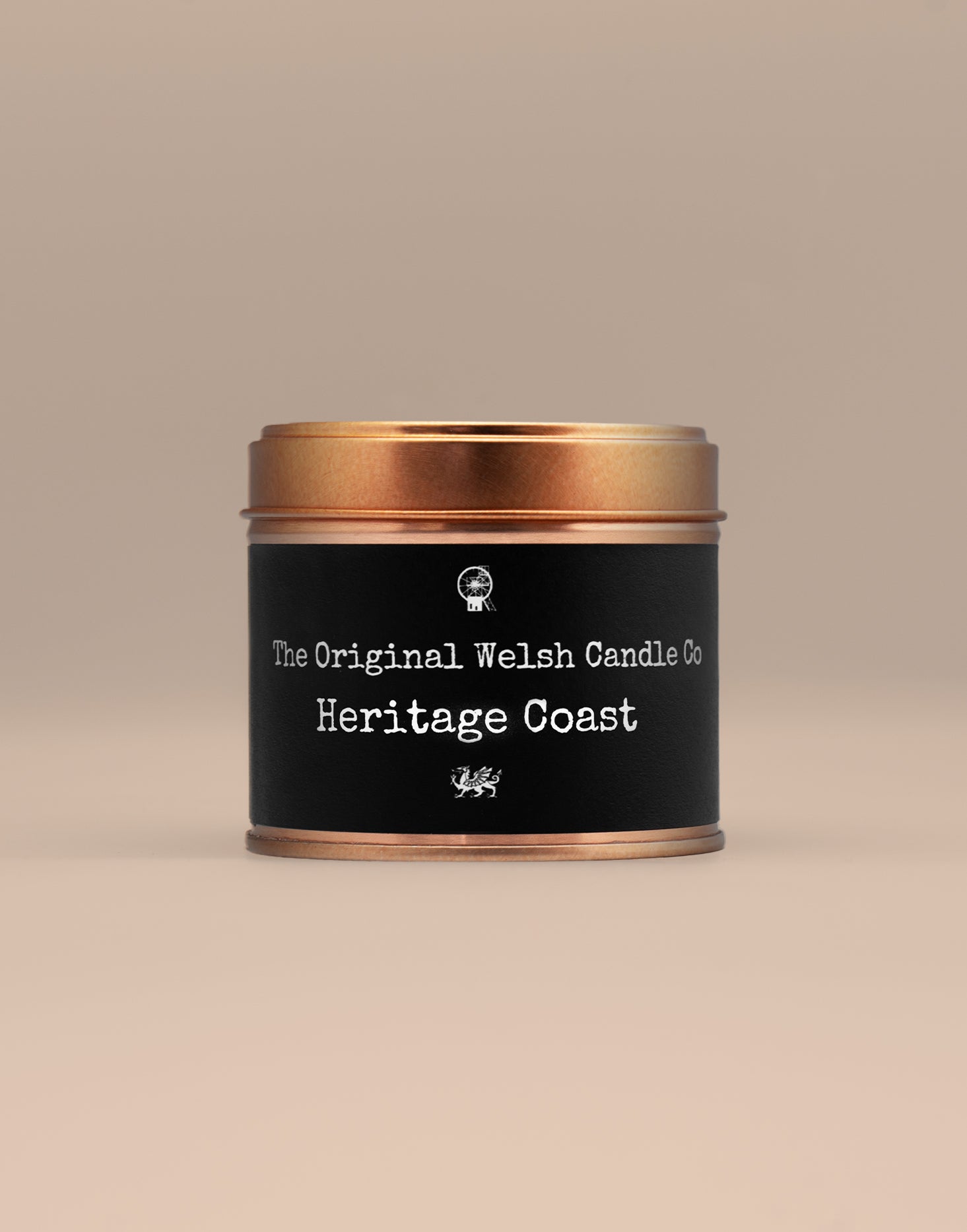 Heritage Coast copper tin candle Sea Salt & Samphire