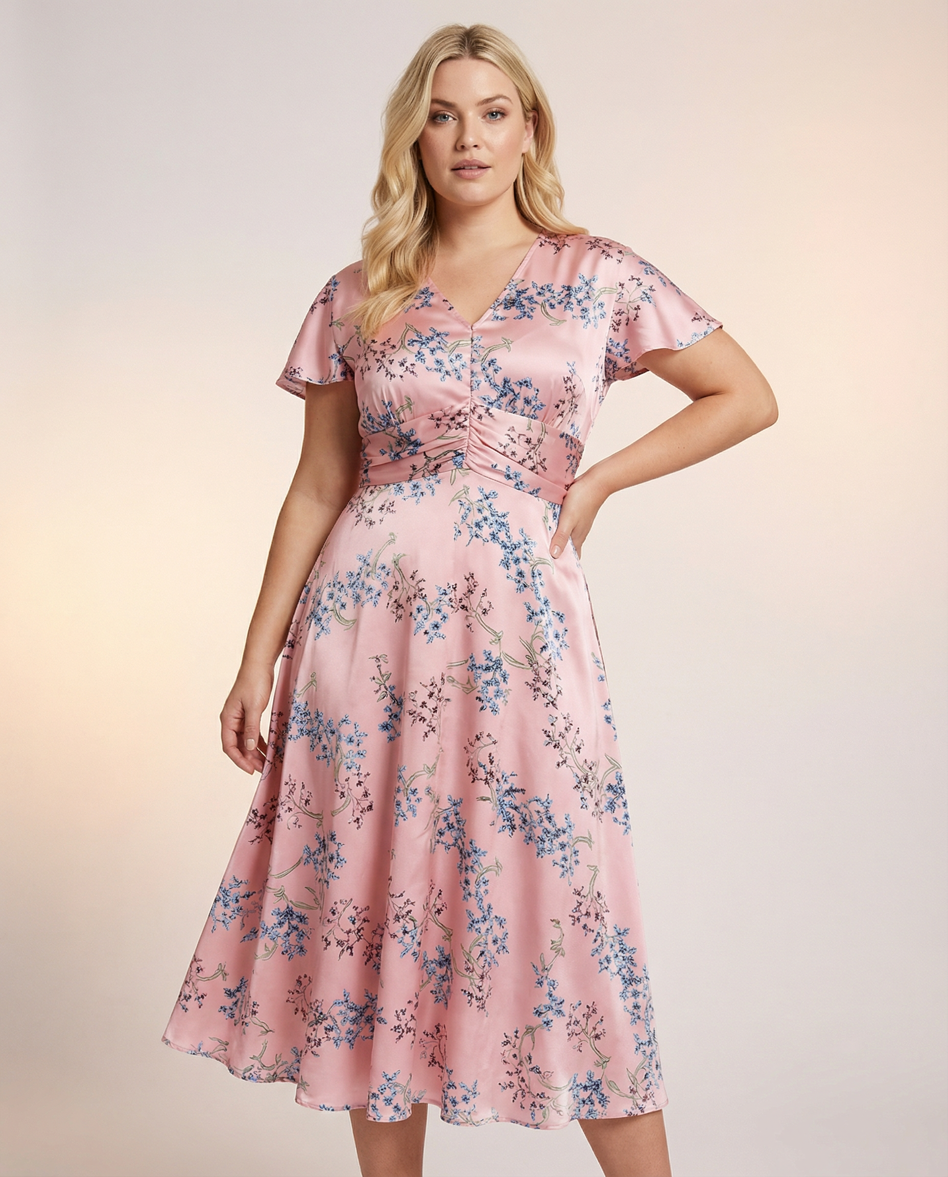 Pretty Silky dress  gorgeous detailing