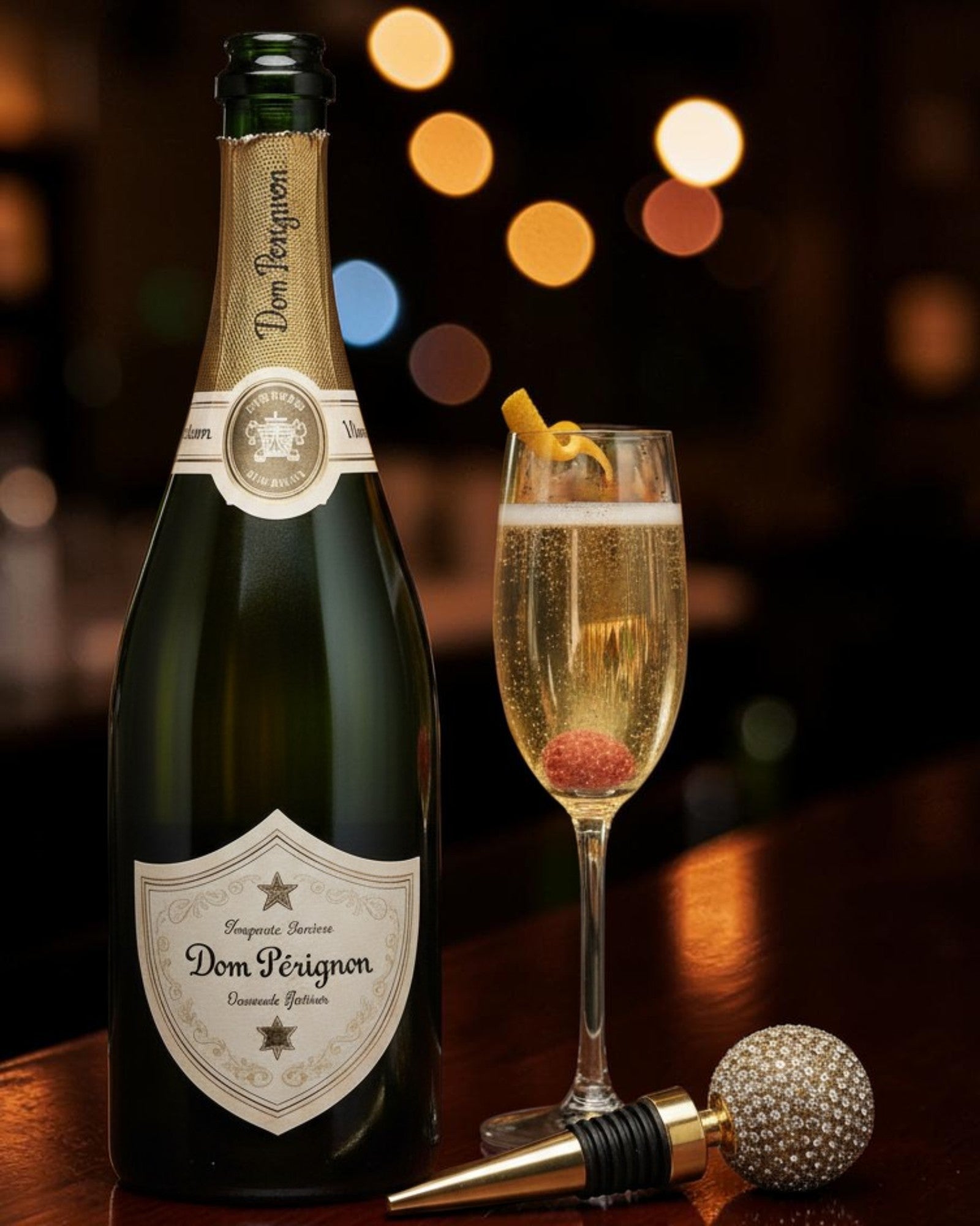 Champagne bottle stopper