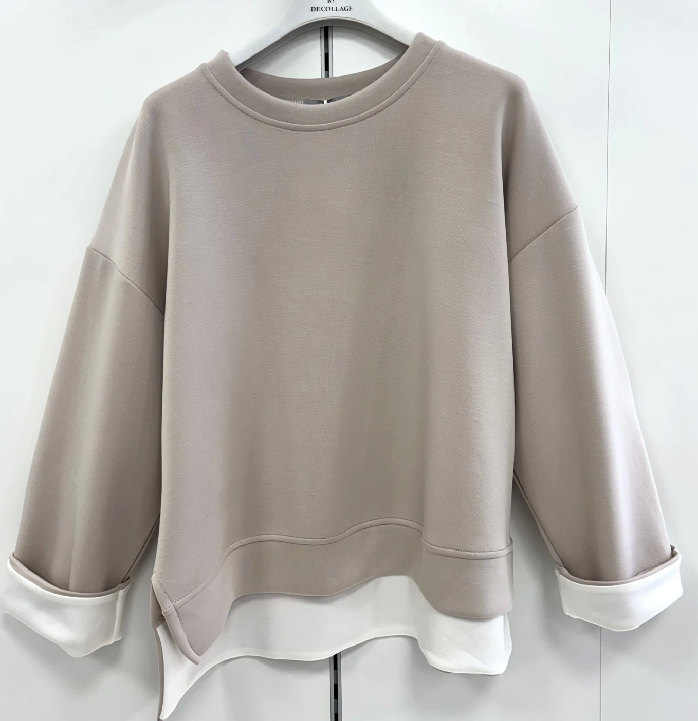 Deck jersey sweat top