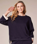 Deck jersey sweat top