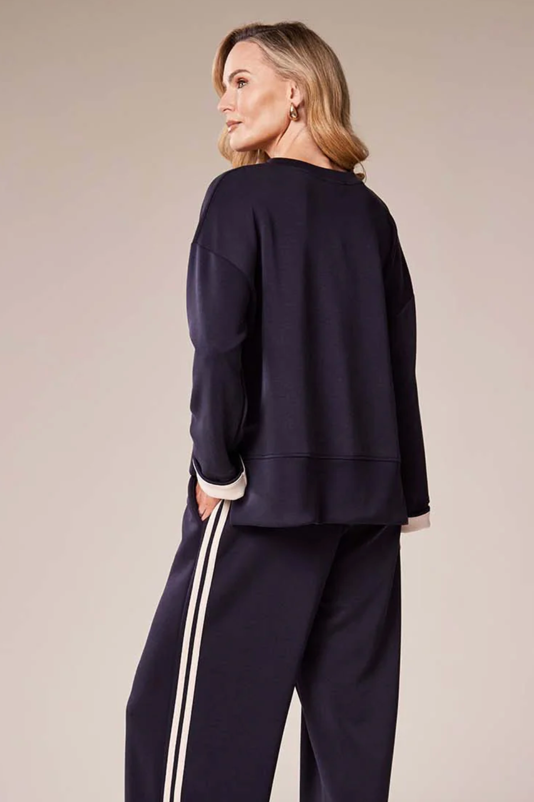 Deck jersey sweat top