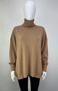 "The Donna May" Oversized polo neck jumper One Size 10-20