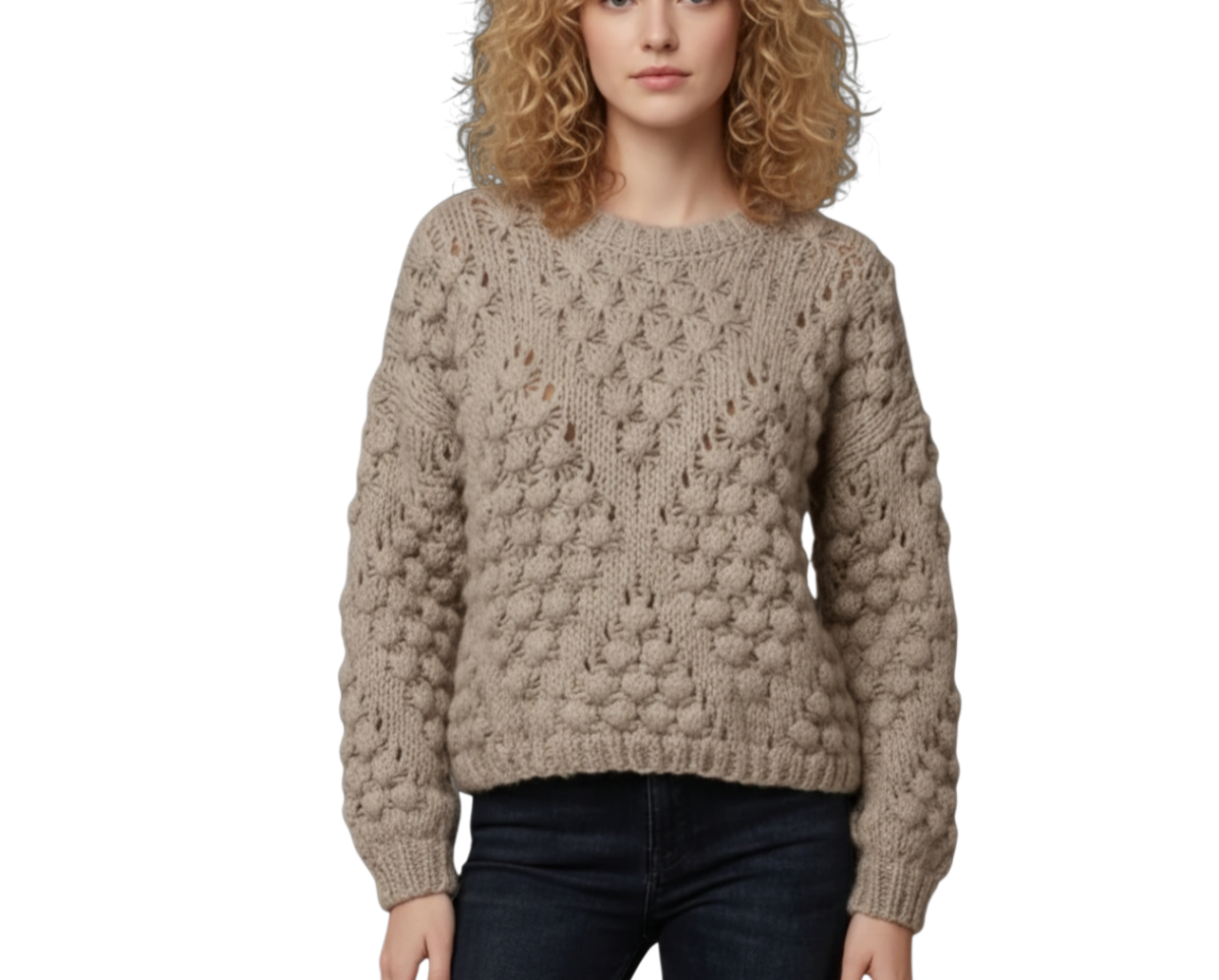 Trendy Chunky Knit jumper