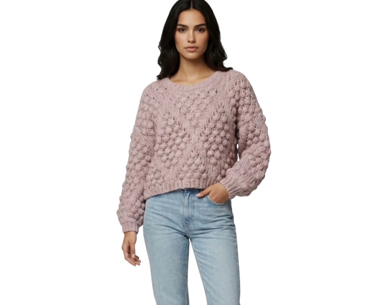 Trendy Chunky Knit jumper