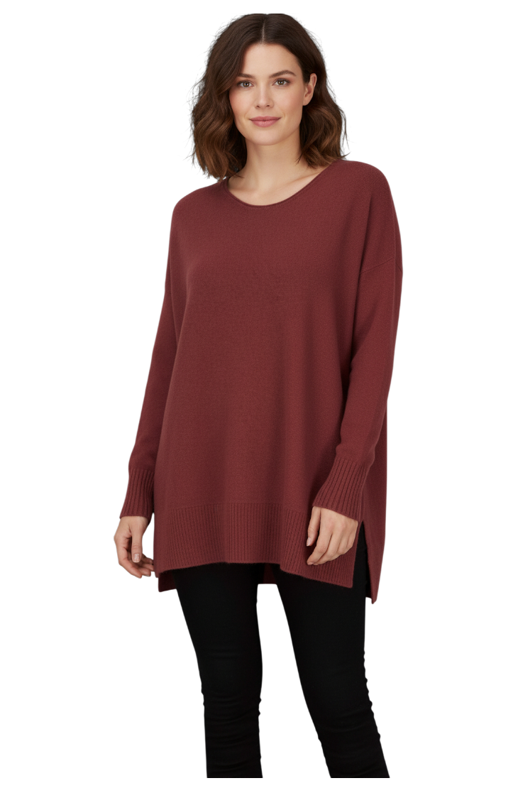 Classic oversized knitted jumper super soft and so easy to wear