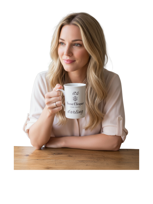 Bone China Mug Veuve Cliquot