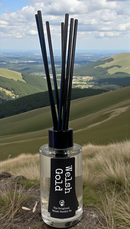 Welsh Gold Diffuser 100ml - Honey & Tobacco