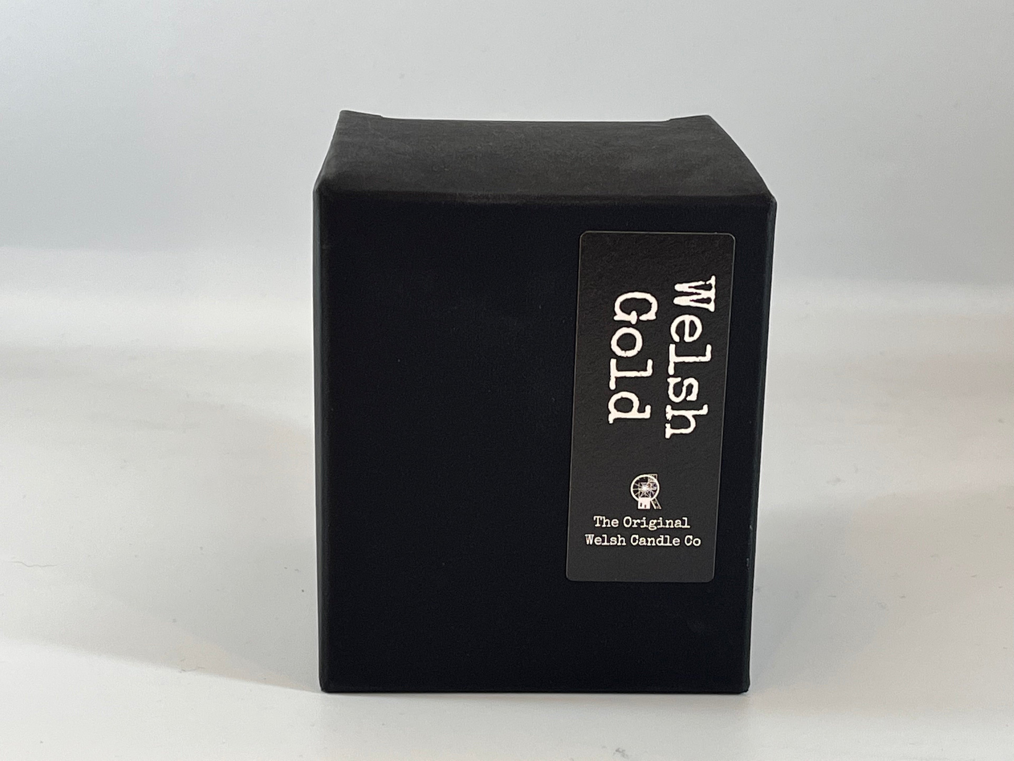 Welsh Gold scented glass jar candle 30cl - Honey & Tobacco