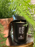Welsh Gold scented glass jar candle 30cl - Honey & Tobacco